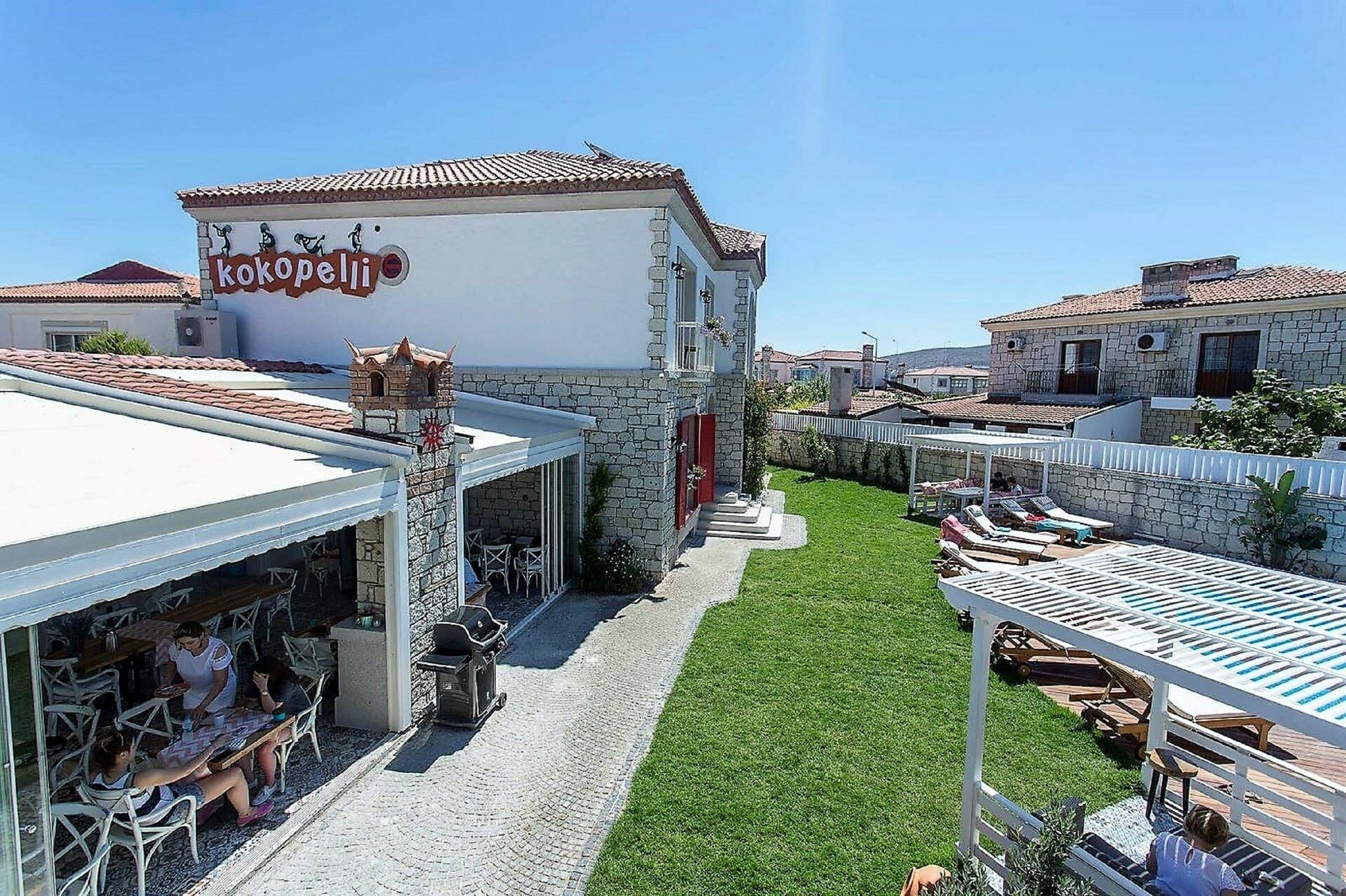 Kokopelli Alacatı Bagian luar foto